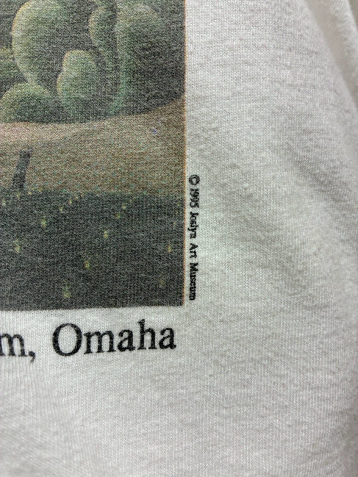 90's「Joslyn Art Museum」アートTシャツ