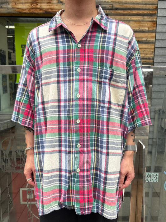 90's RALPH LAUREN「CALDWELL」オープンカラーシャツ