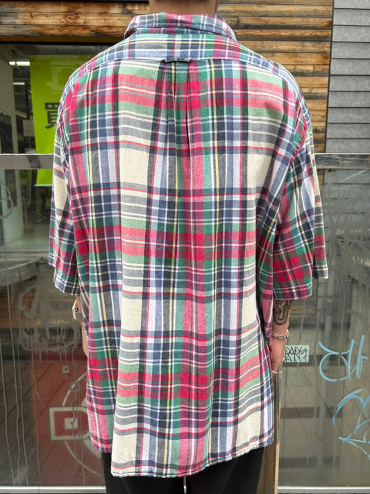 90's RALPH LAUREN「CALDWELL」オープンカラーシャツ