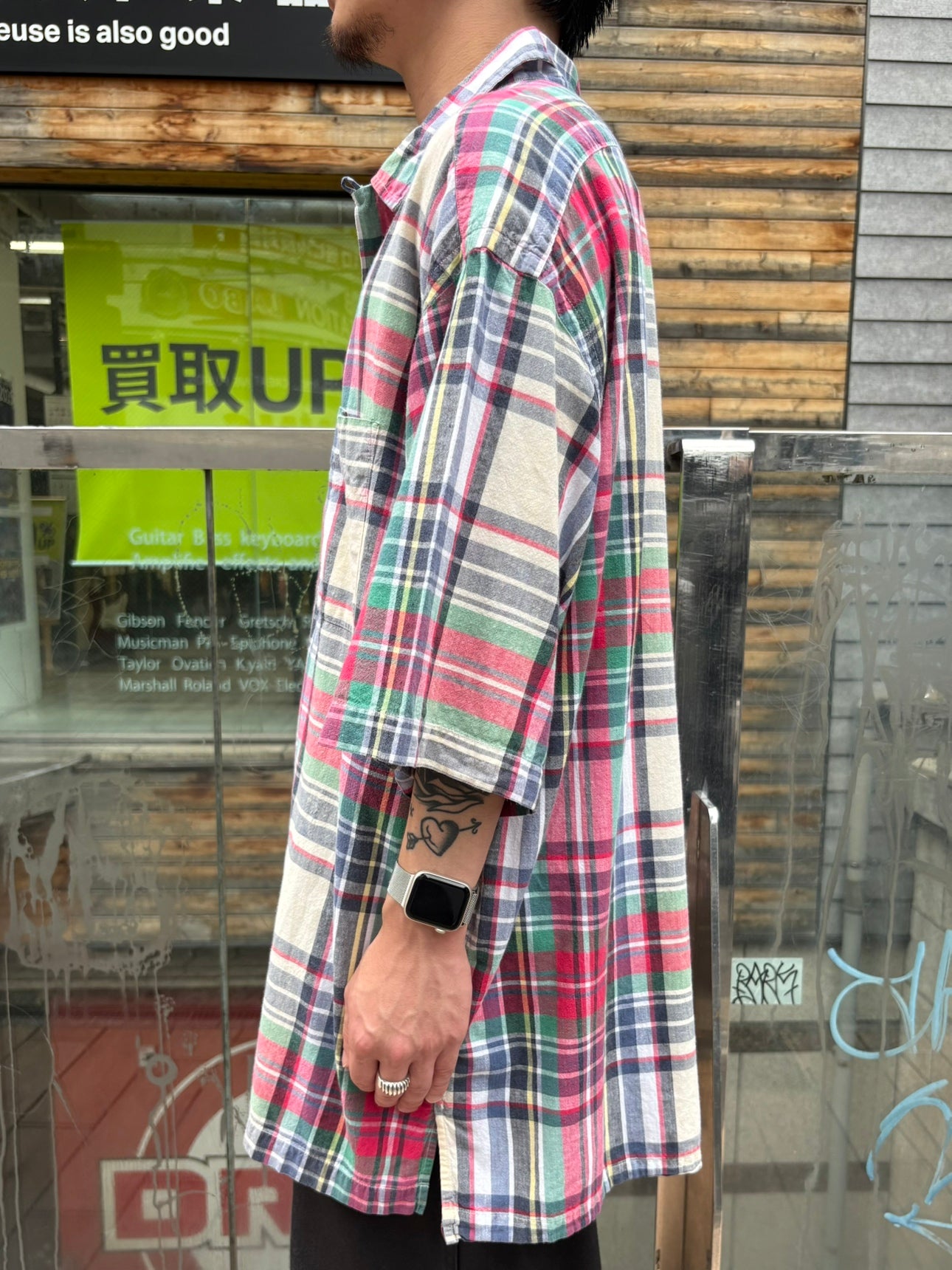 90's RALPH LAUREN「CALDWELL」オープンカラーシャツ