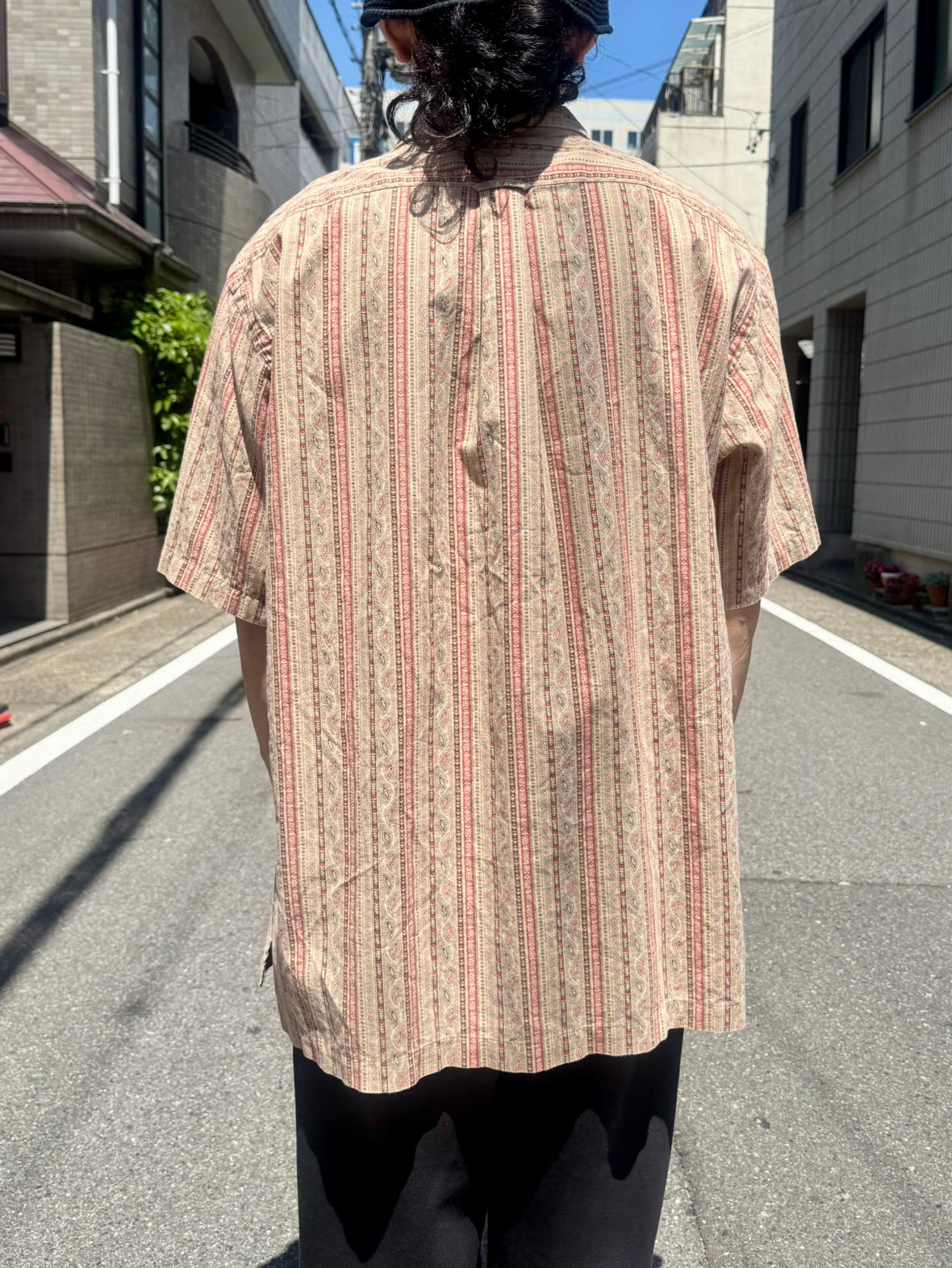 90's RALPH LAUREN 「CALDWELL」オープンカラーシャツ