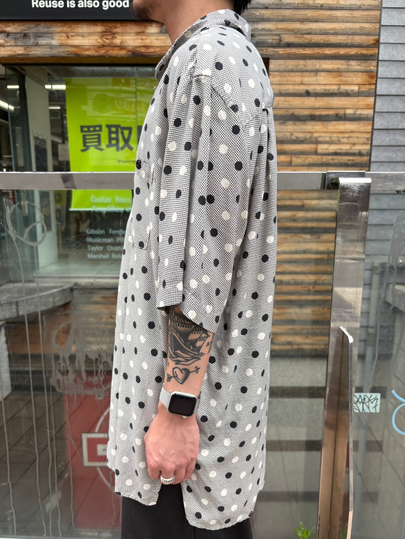 90's TULLIANO オープンカラーシャツ