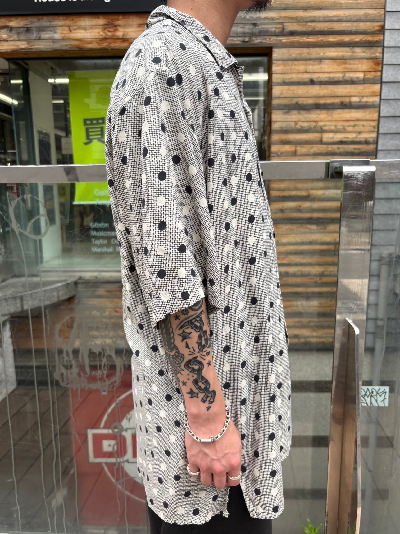 90's TULLIANO オープンカラーシャツ