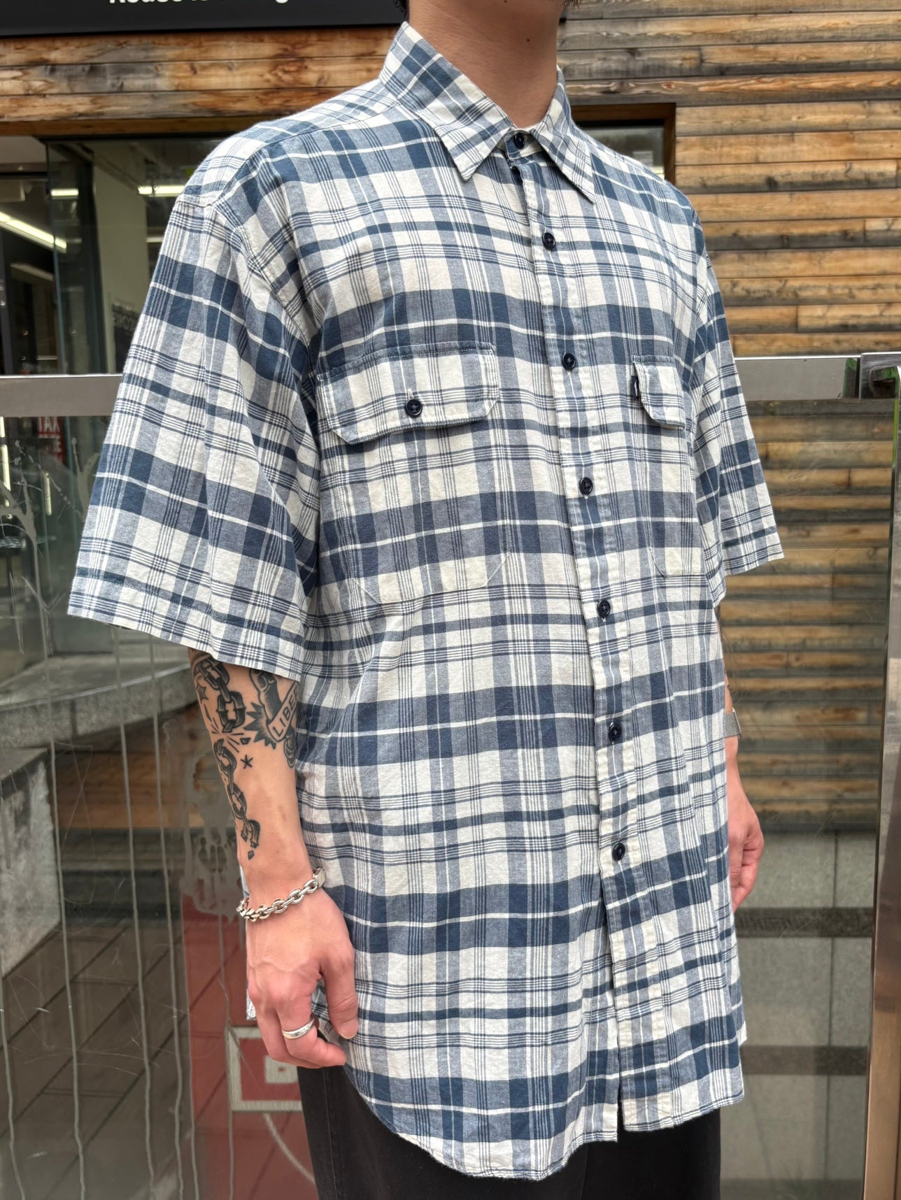 90's RALPH LAUREN「CASCADE」チェックシャツ