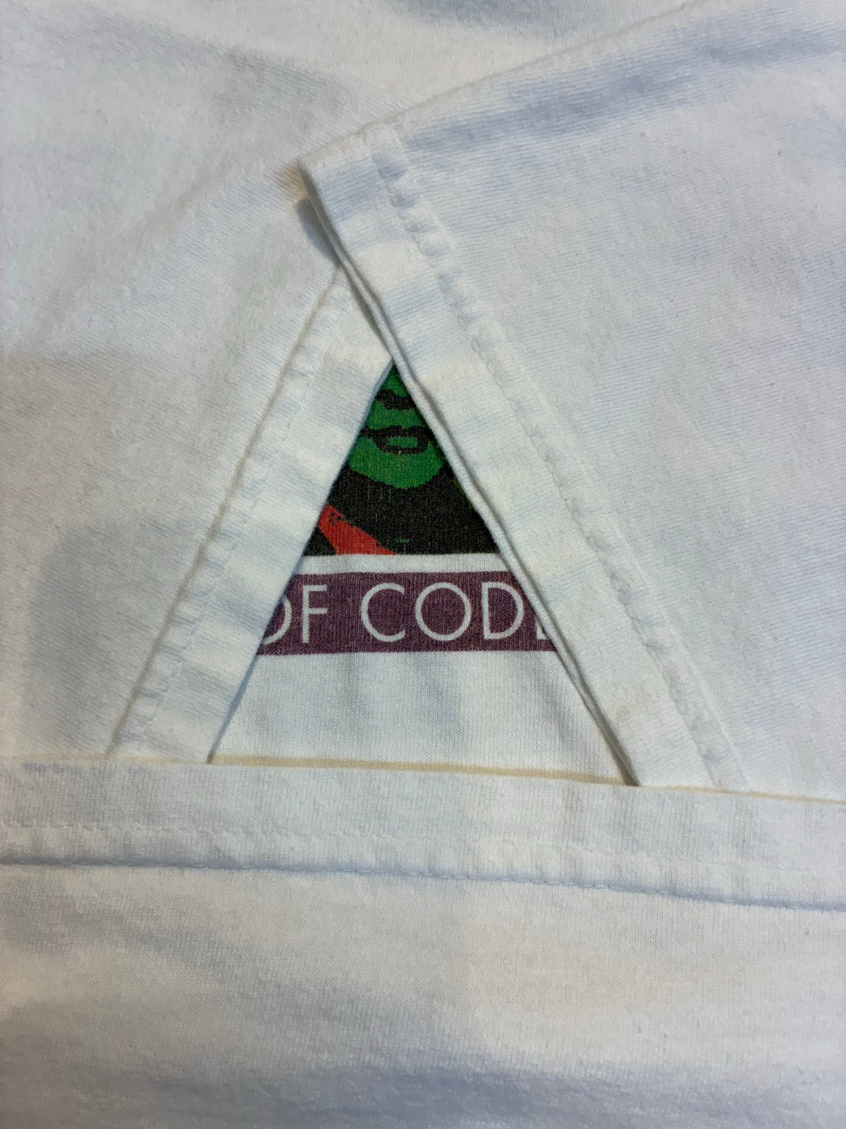 00's Microsoft.NET「ONE LINE OF CODE」企業Tシャツ