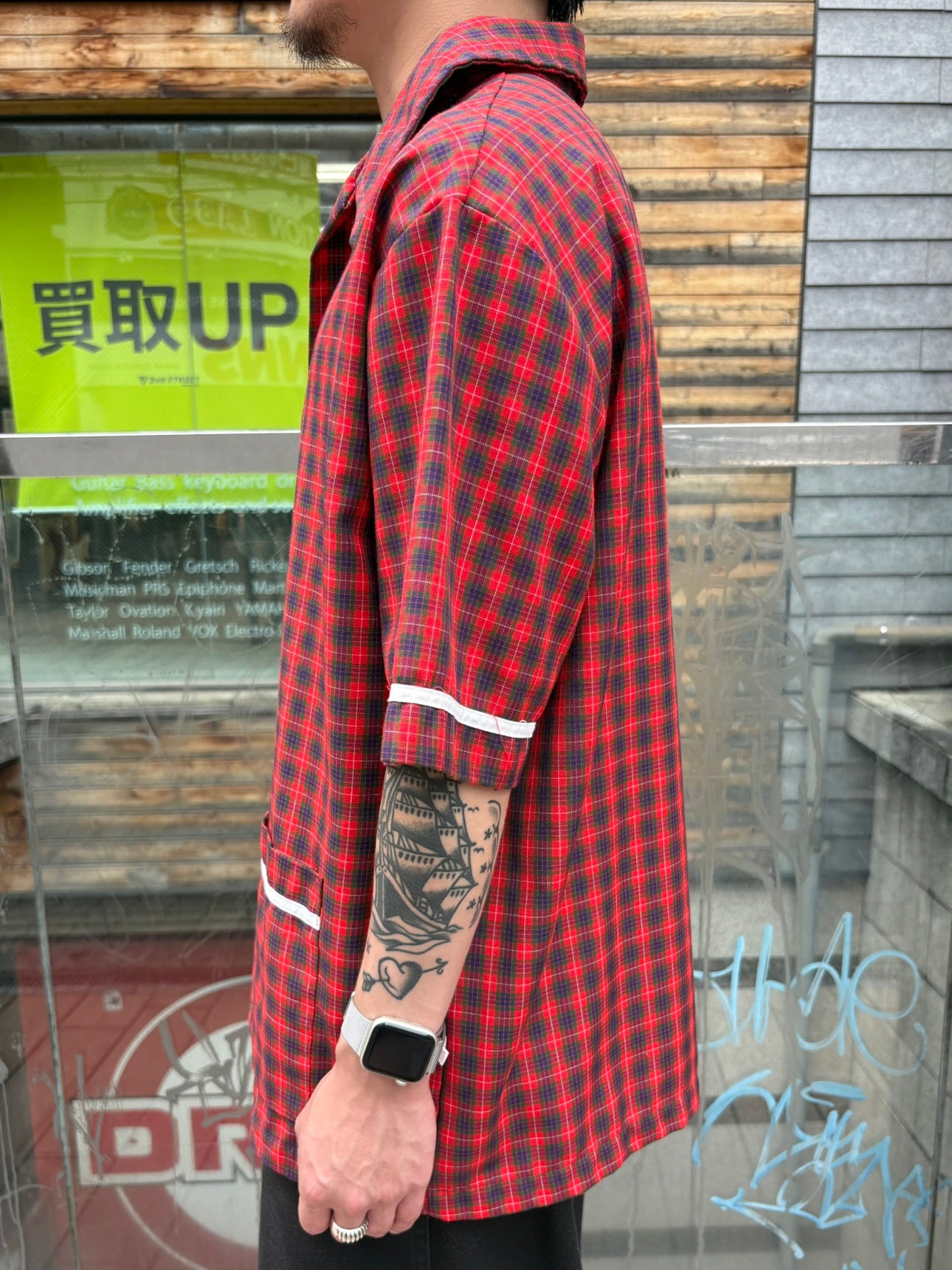 70's JANTZEN オープンカラーシャツ