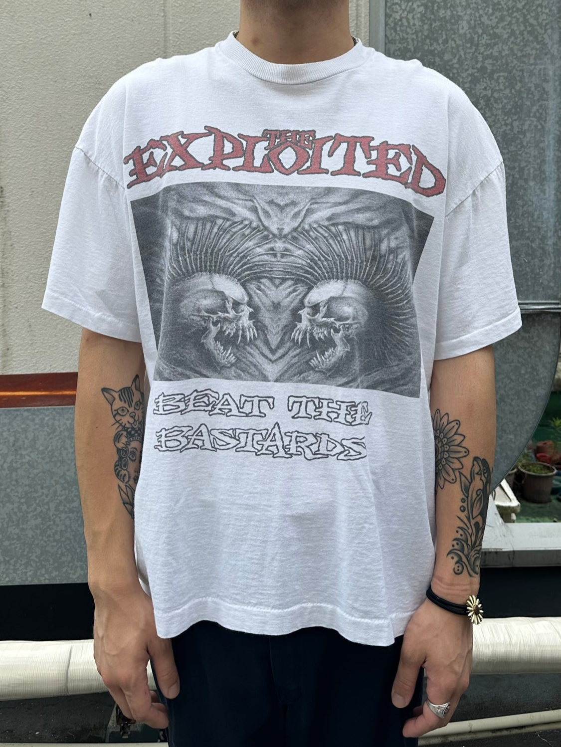90's THE EXPLOITED「Beat The Bastards」バンドTシャツ
