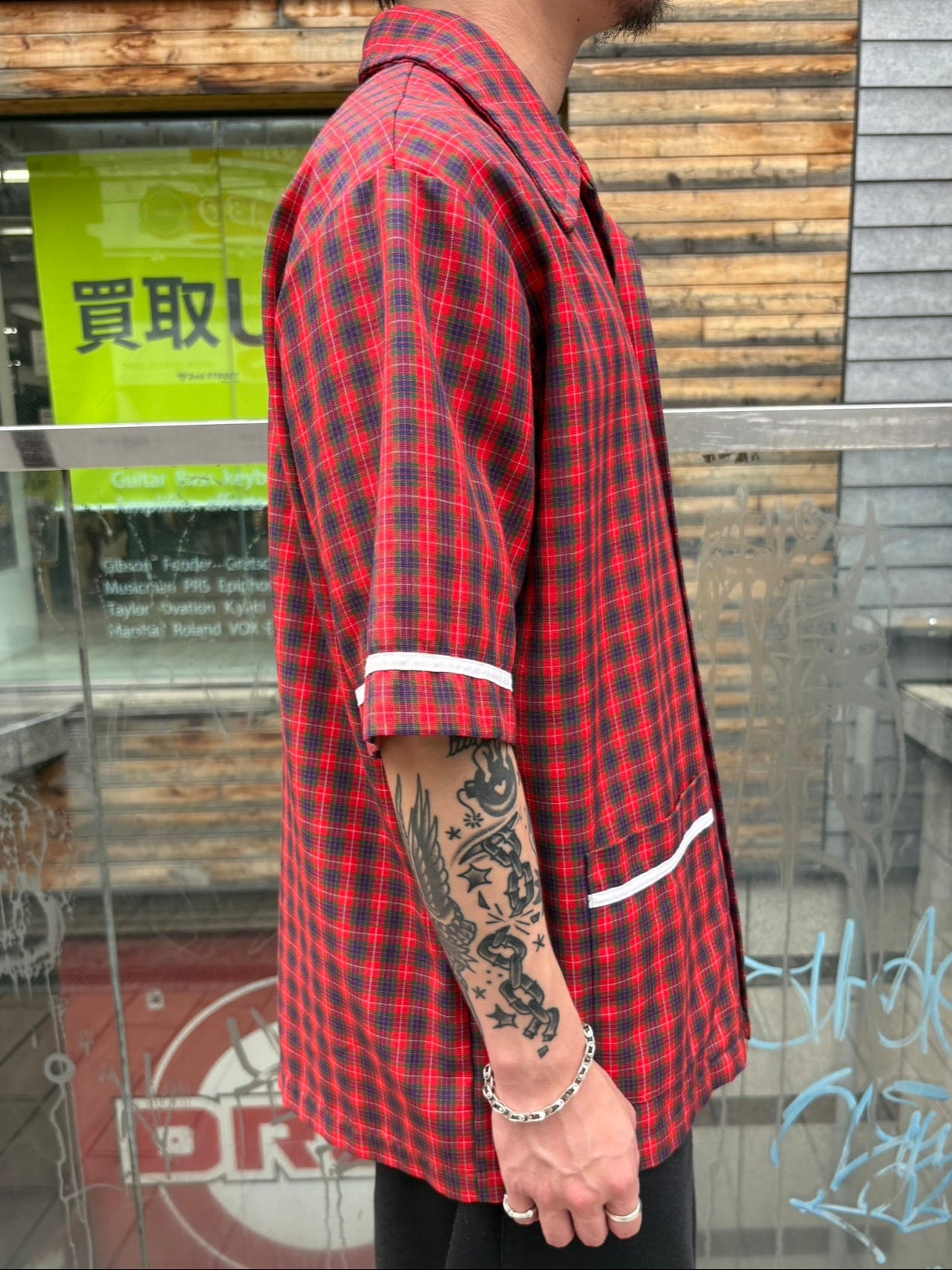 70's JANTZEN オープンカラーシャツ