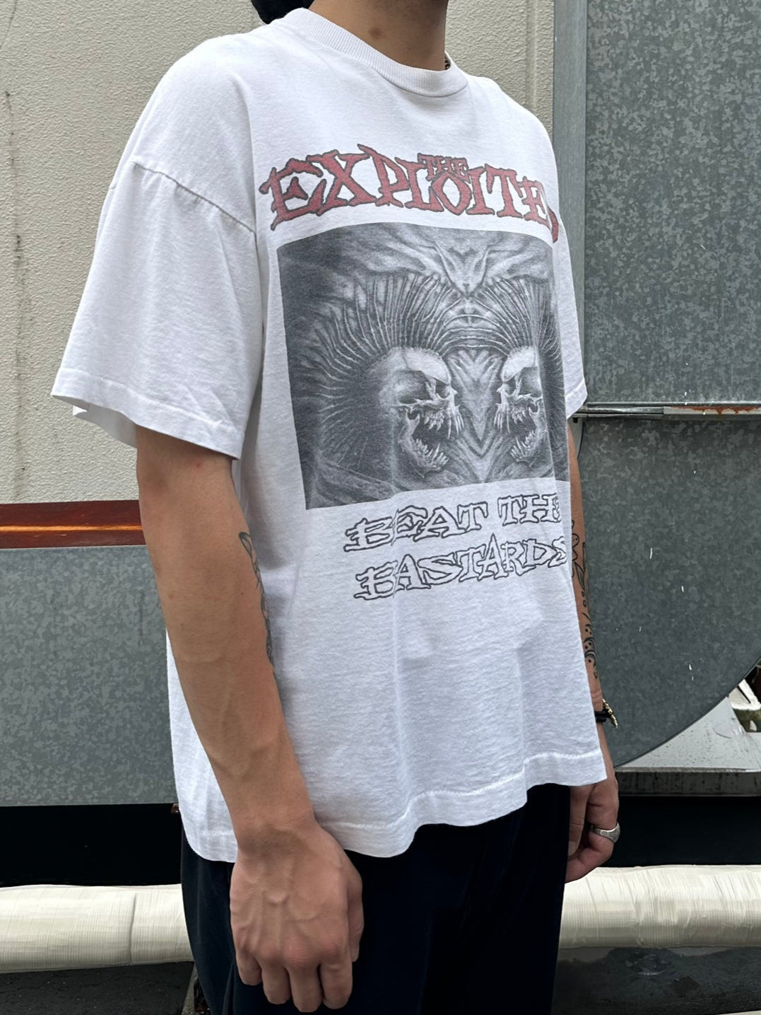 90's THE EXPLOITED「Beat The Bastards」バンドTシャツ