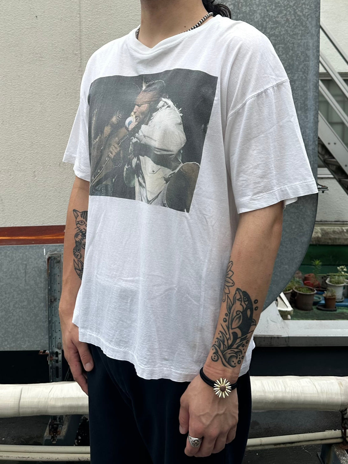 90's GUNS N' ROSES「Live Foto Plint」バンドTシャツ