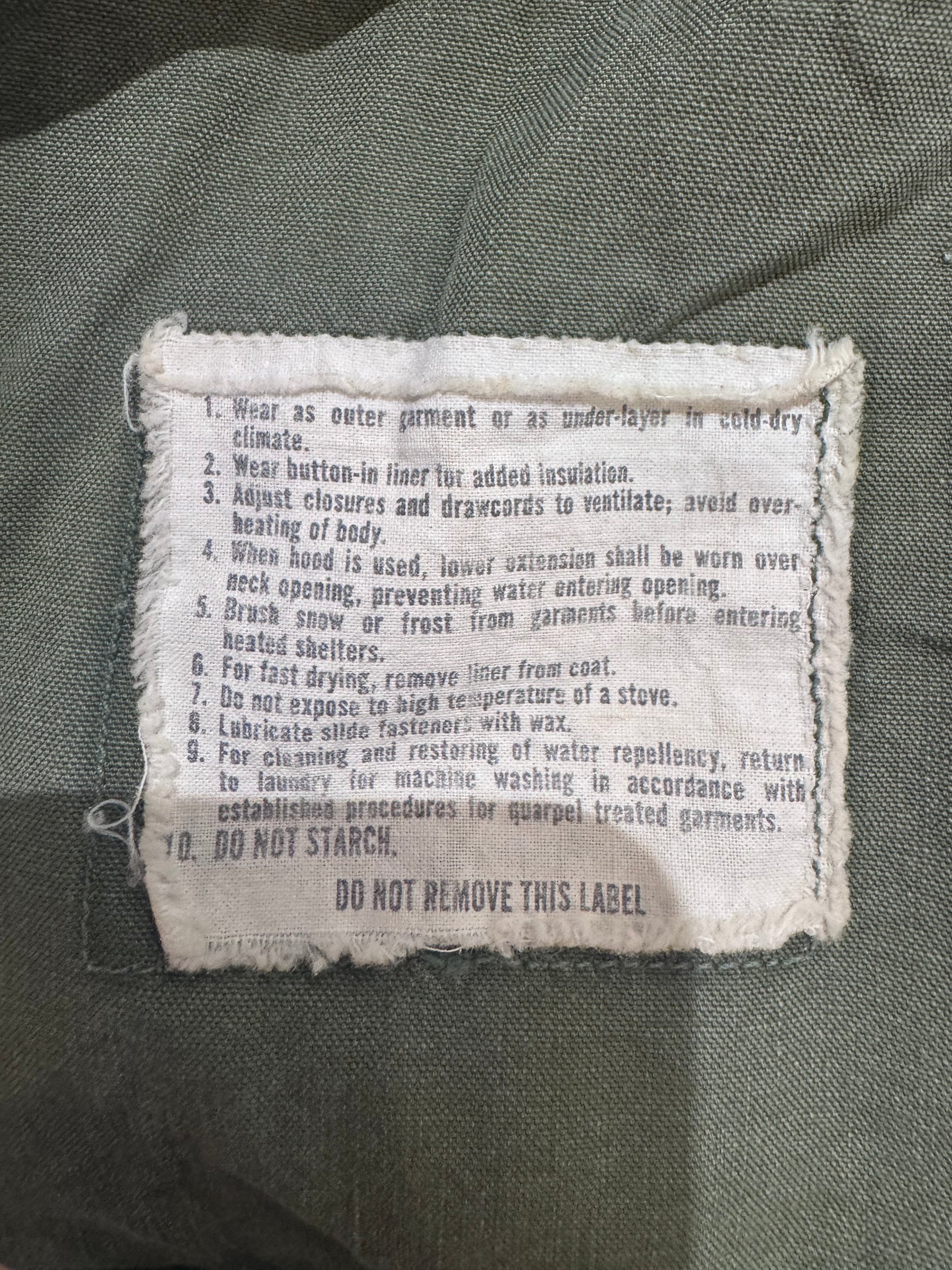 70’s US ARMY「M-65 Field Jacket 3rd」ブラスジップ