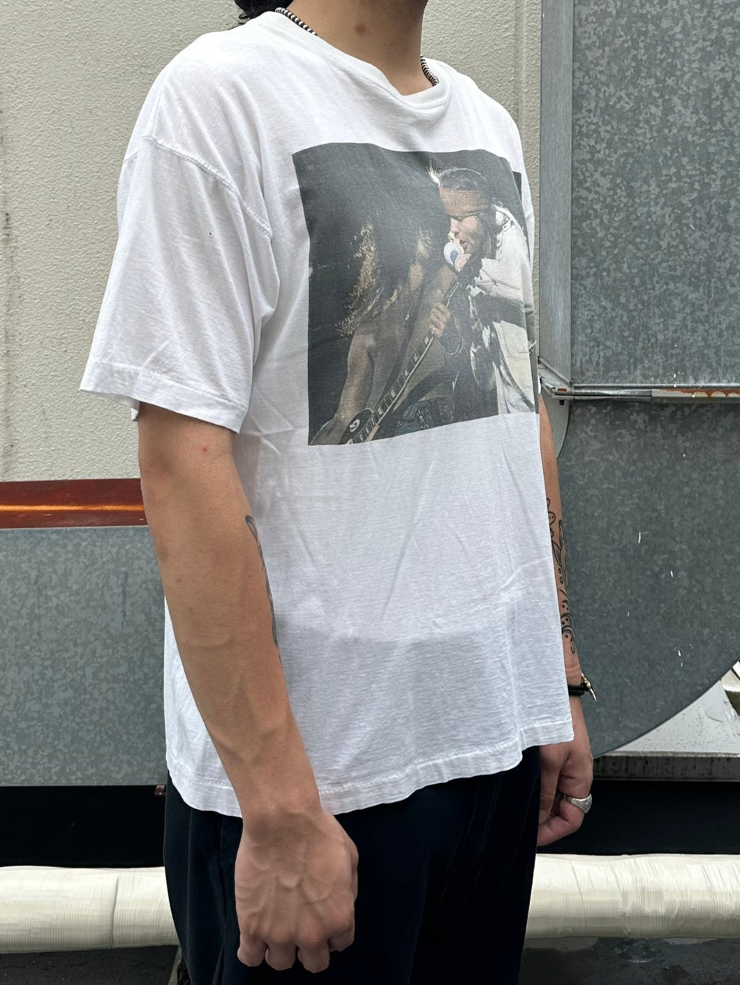 90's GUNS N' ROSES「Live Foto Plint」バンドTシャツ