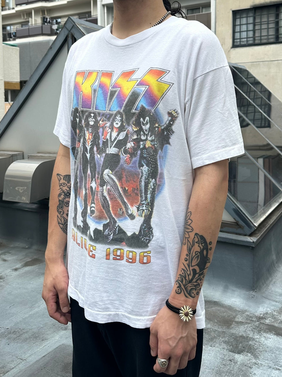 90's KISS「Alive 1996 Tour」バンドTシャツ