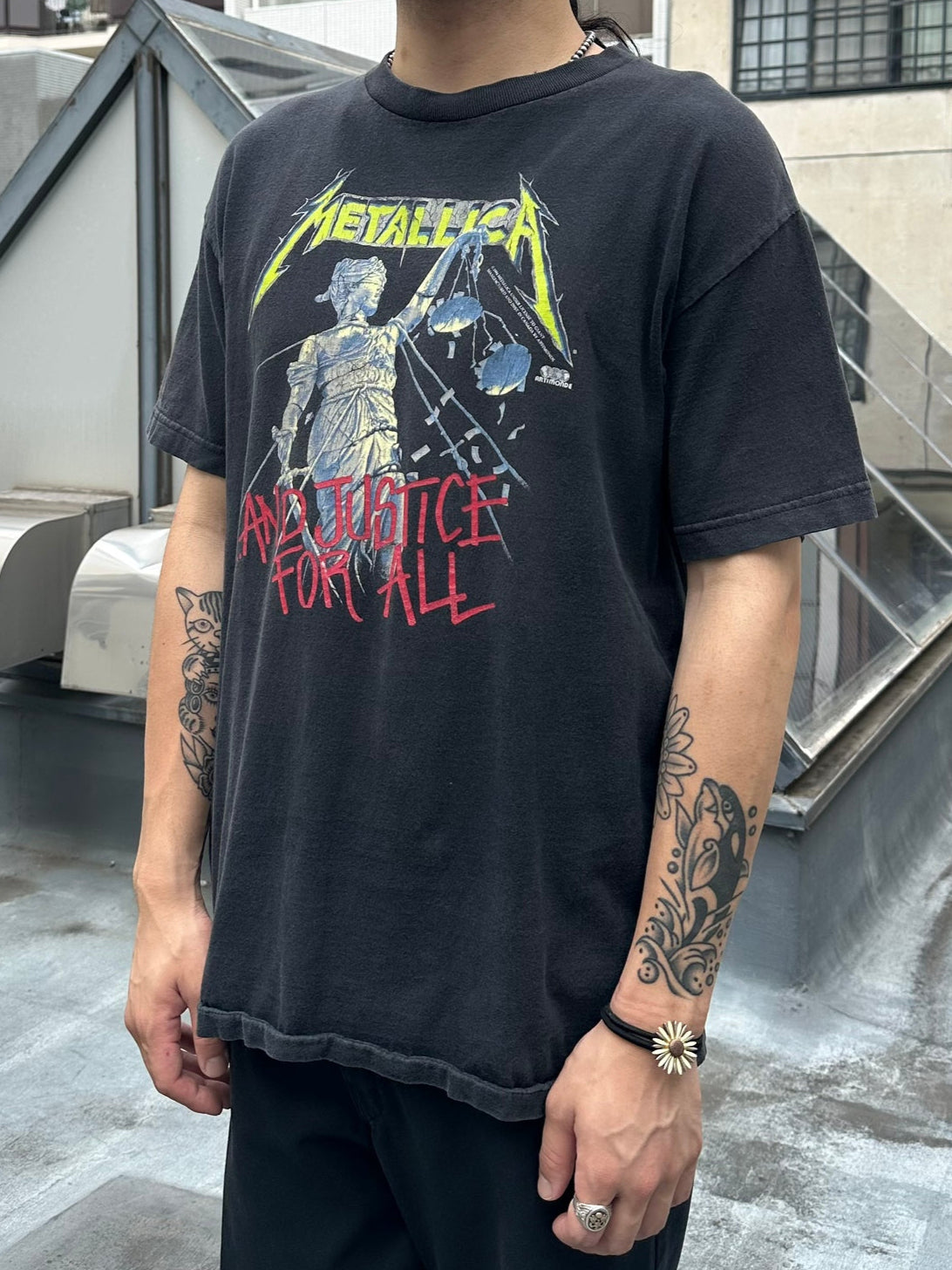 90's METALLICA「And Justice For All」バンドTシャツ