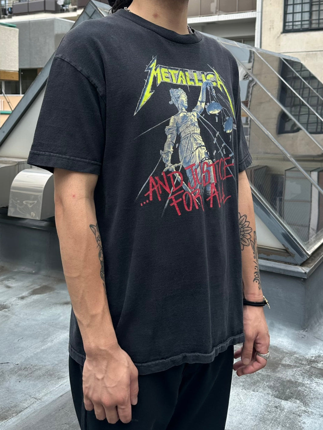 90's METALLICA「And Justice For All」バンドTシャツ