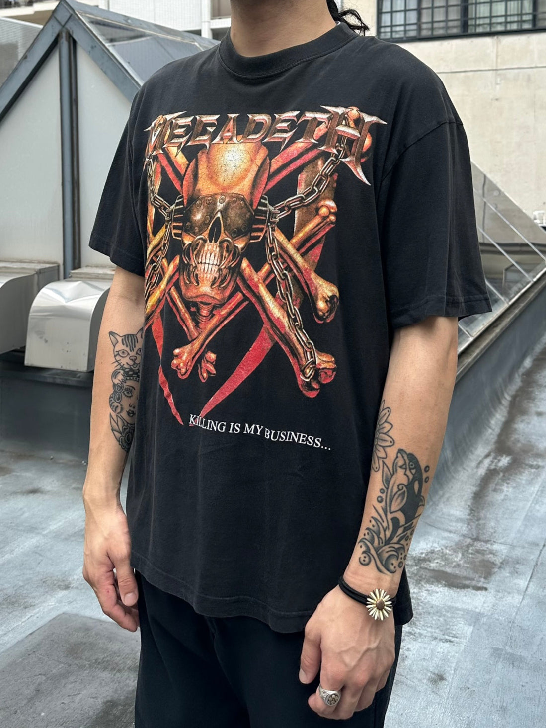 90's MEGADETH「KILING IS MY BUSINESS」バンドTシャツ