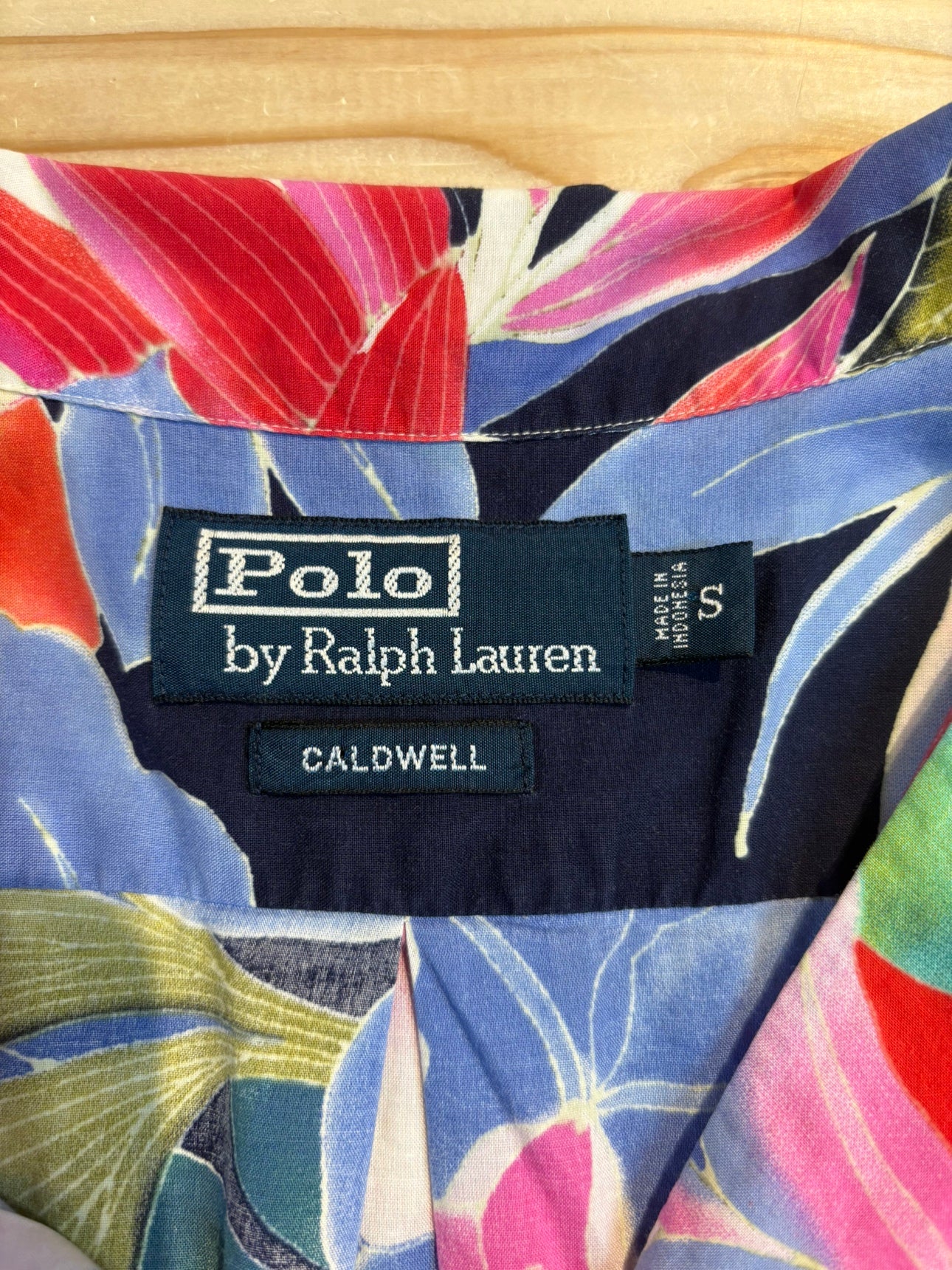 90's RALPH LAUREN「CALDWELL」オープンカラーシャツ