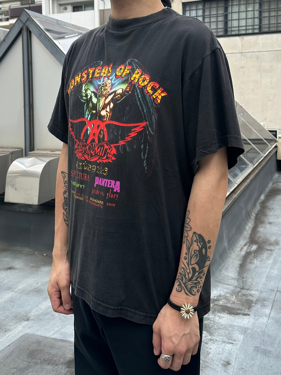90's 「MONSTAR OF ROCK」バンドTシャツ