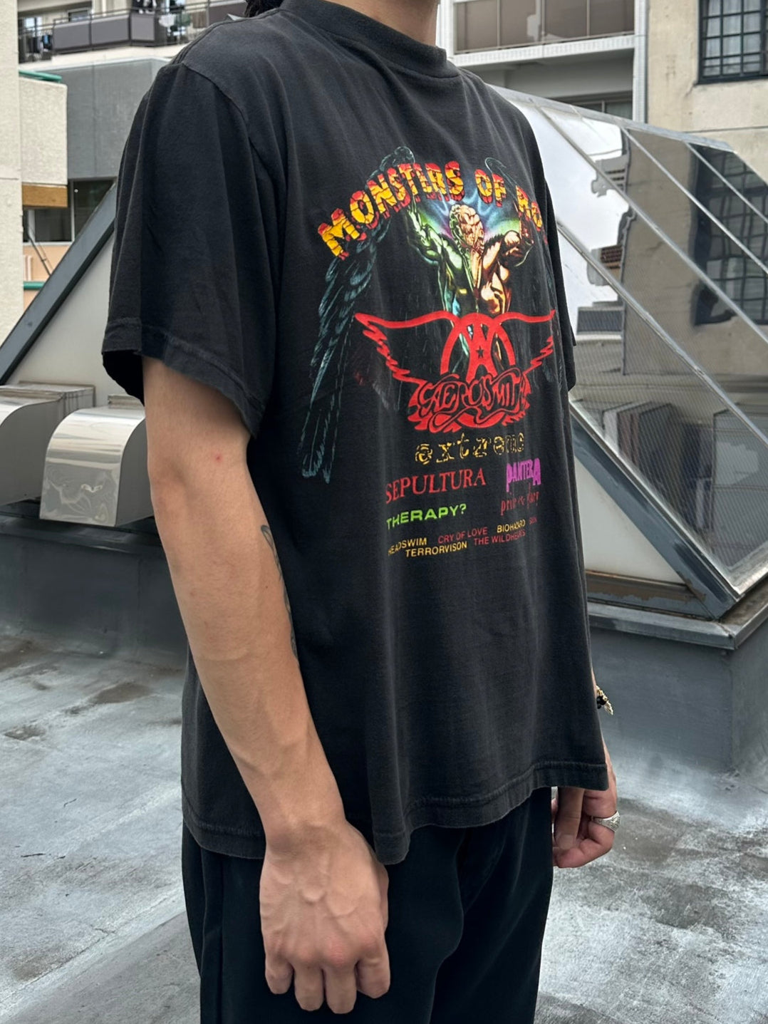 90's 「MONSTAR OF ROCK」バンドTシャツ