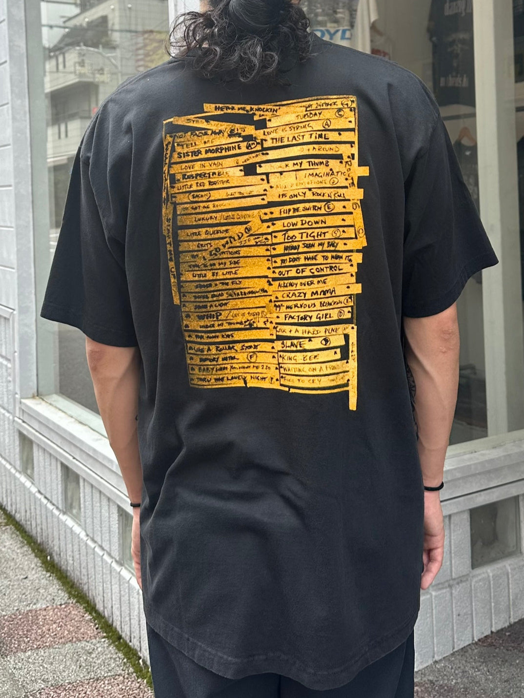 90's THE ROLLING STONES「GOLD RIP」バンドTシャツ