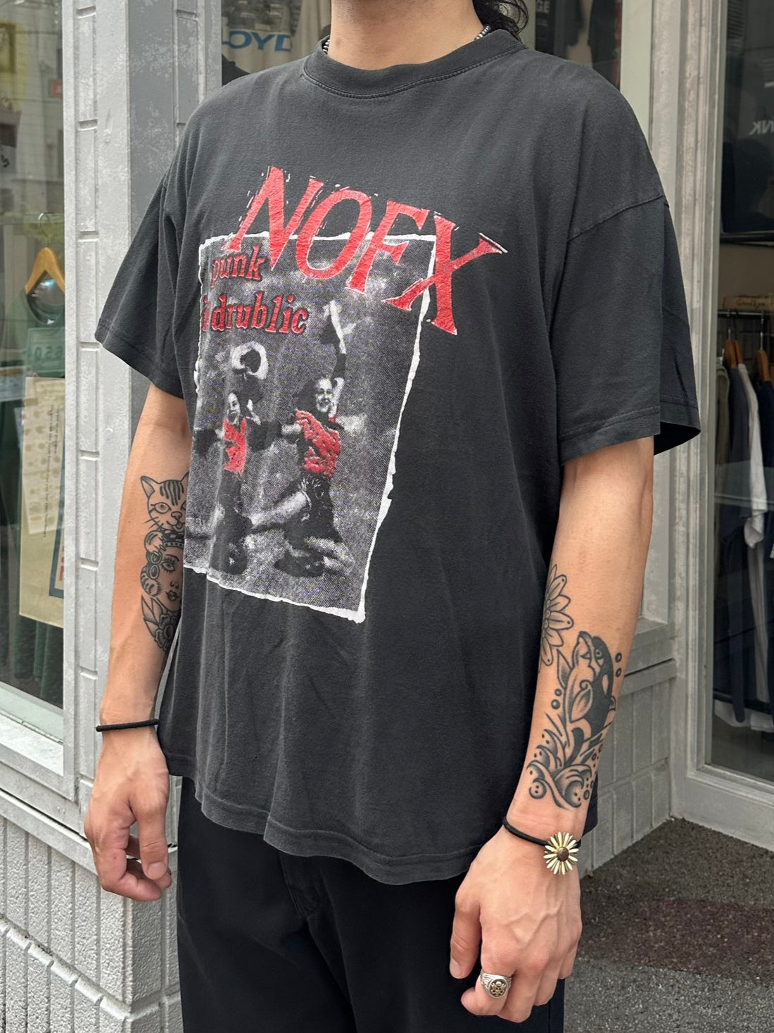 90's NOFX「Punk in Drublic」バンドTシャツ