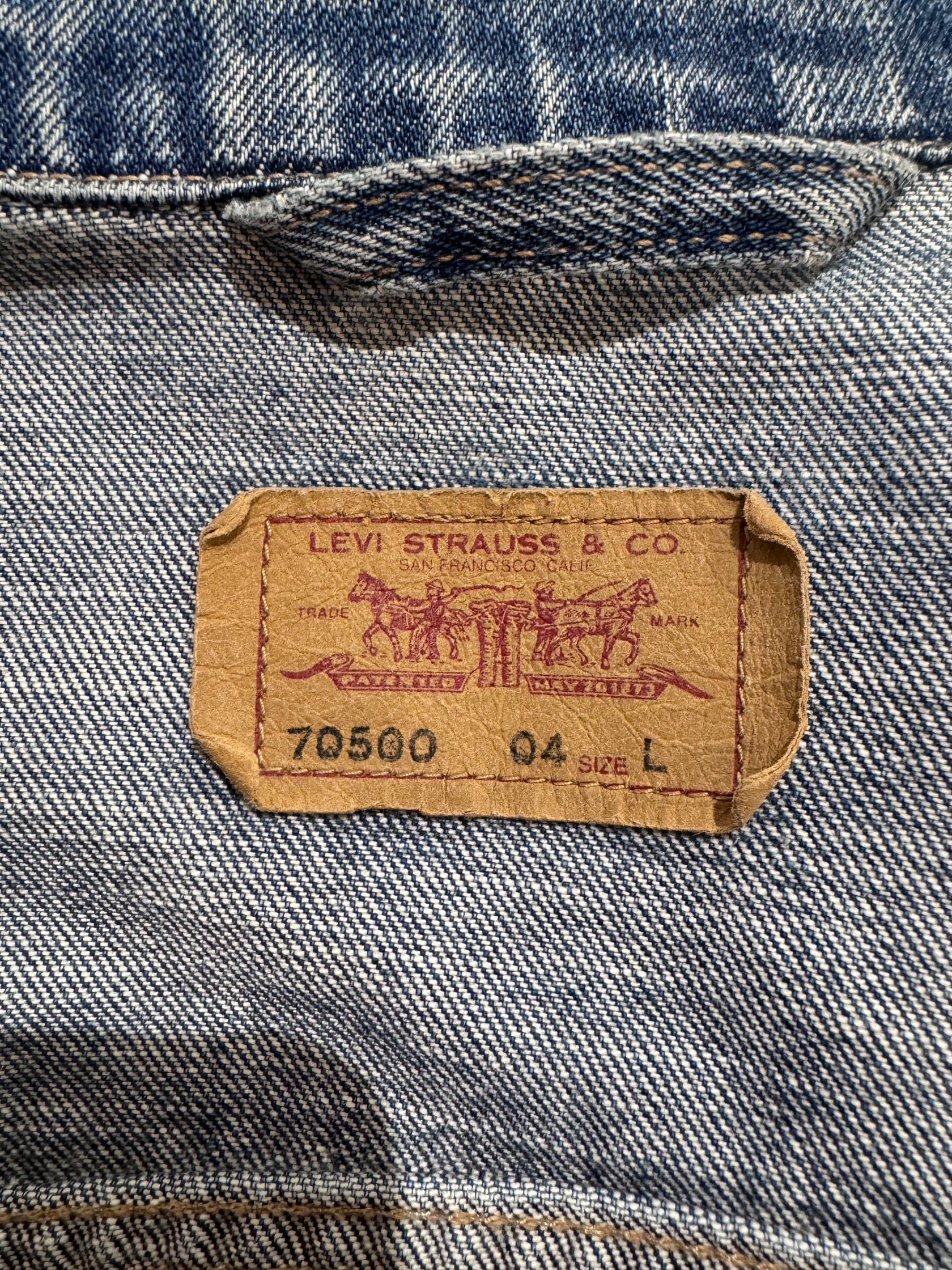 90’s Levi’s「70500-04」デニムジャケット