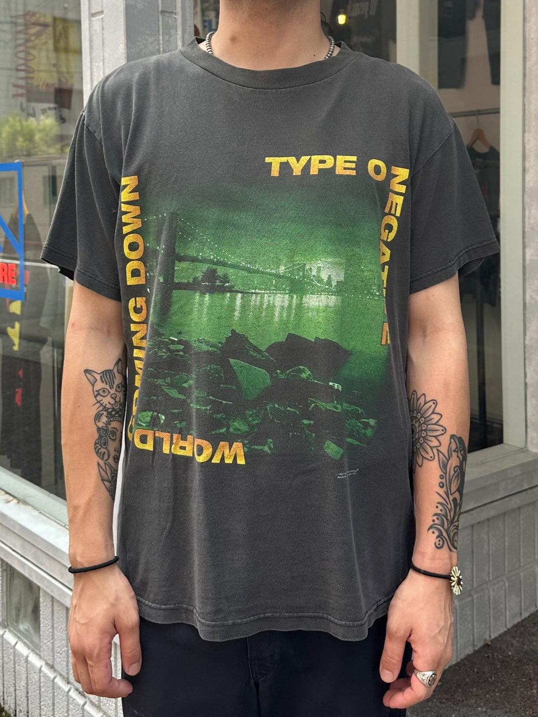 90's TYPE O NEGATIVE「Wolrld Coming Down」バンドTシャツ