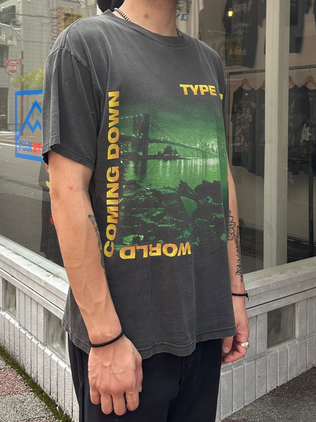 90's TYPE O NEGATIVE「Wolrld Coming Down」バンドTシャツ