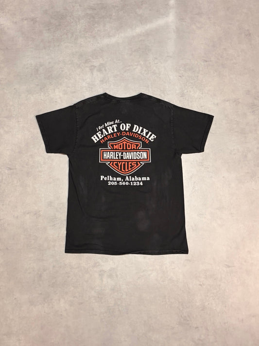 00's HARLEY-DAVIDSON「LIFE BEGINS WHEN YOU GET ONE」ハーレーTシャツ