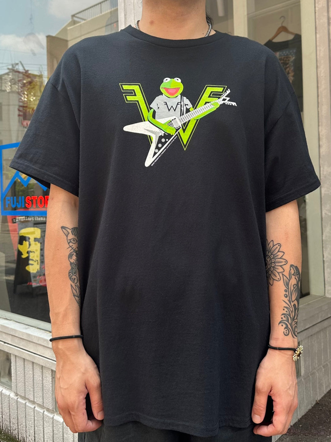 00's WEEZER「Kermit Parody」バンドTシャツ