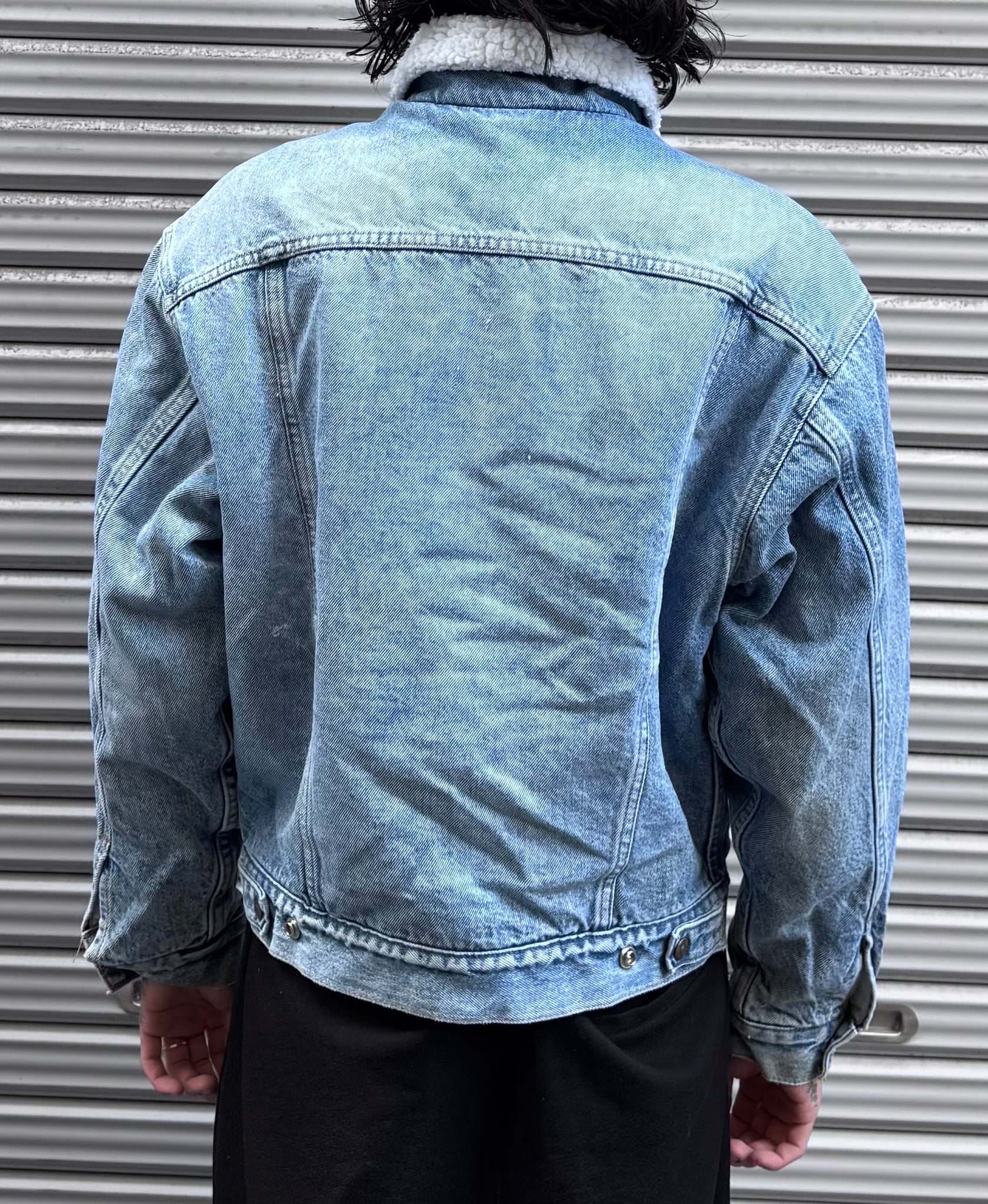 90's Levi's「AUTHENTIC」デニムボアジャケット