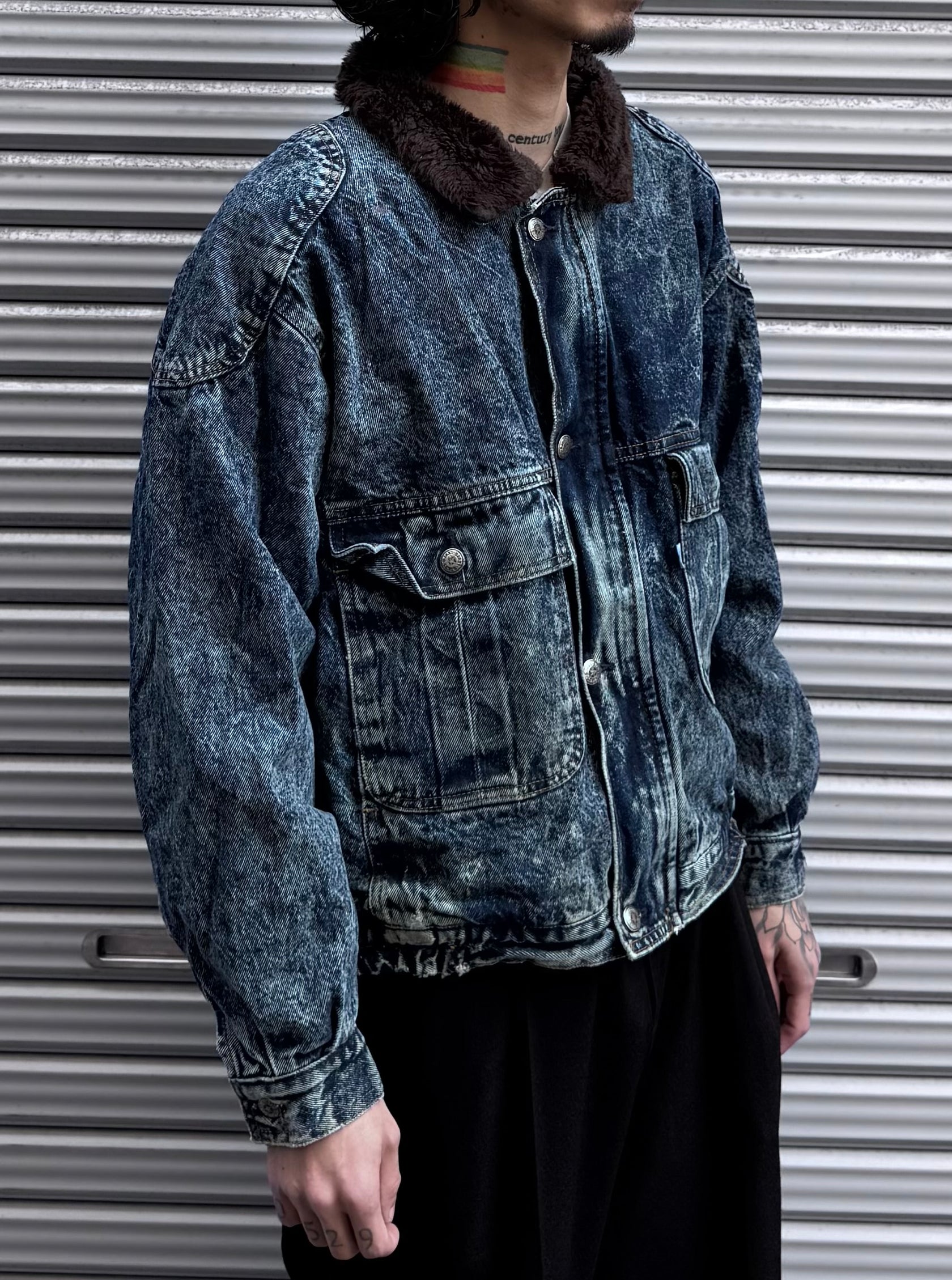 80's Levi's「75073」USA製 デニムボアジャケット