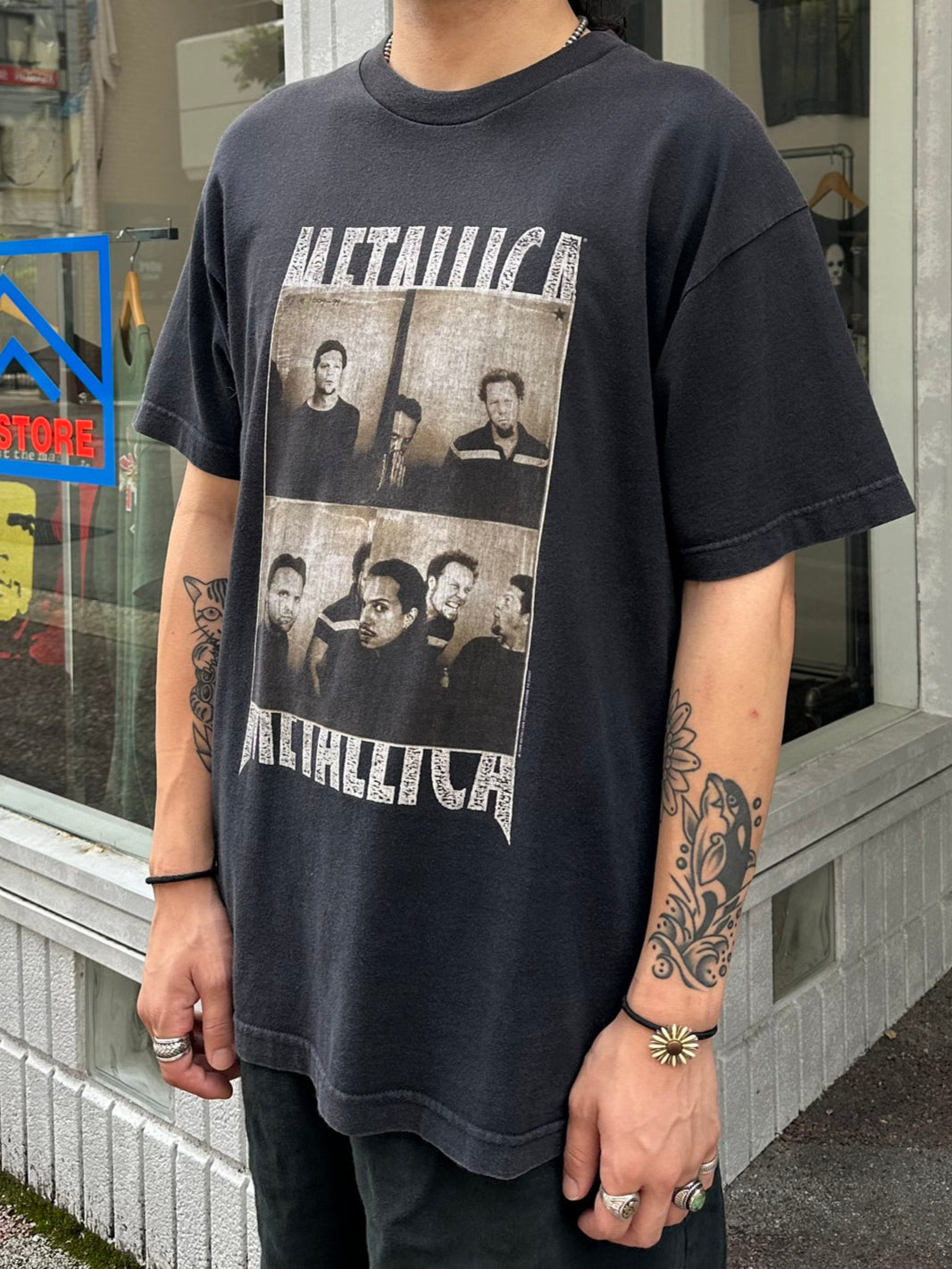 90's METALLICA 「2000 TOUR MEMBER PHOTO」バンドTシャツ