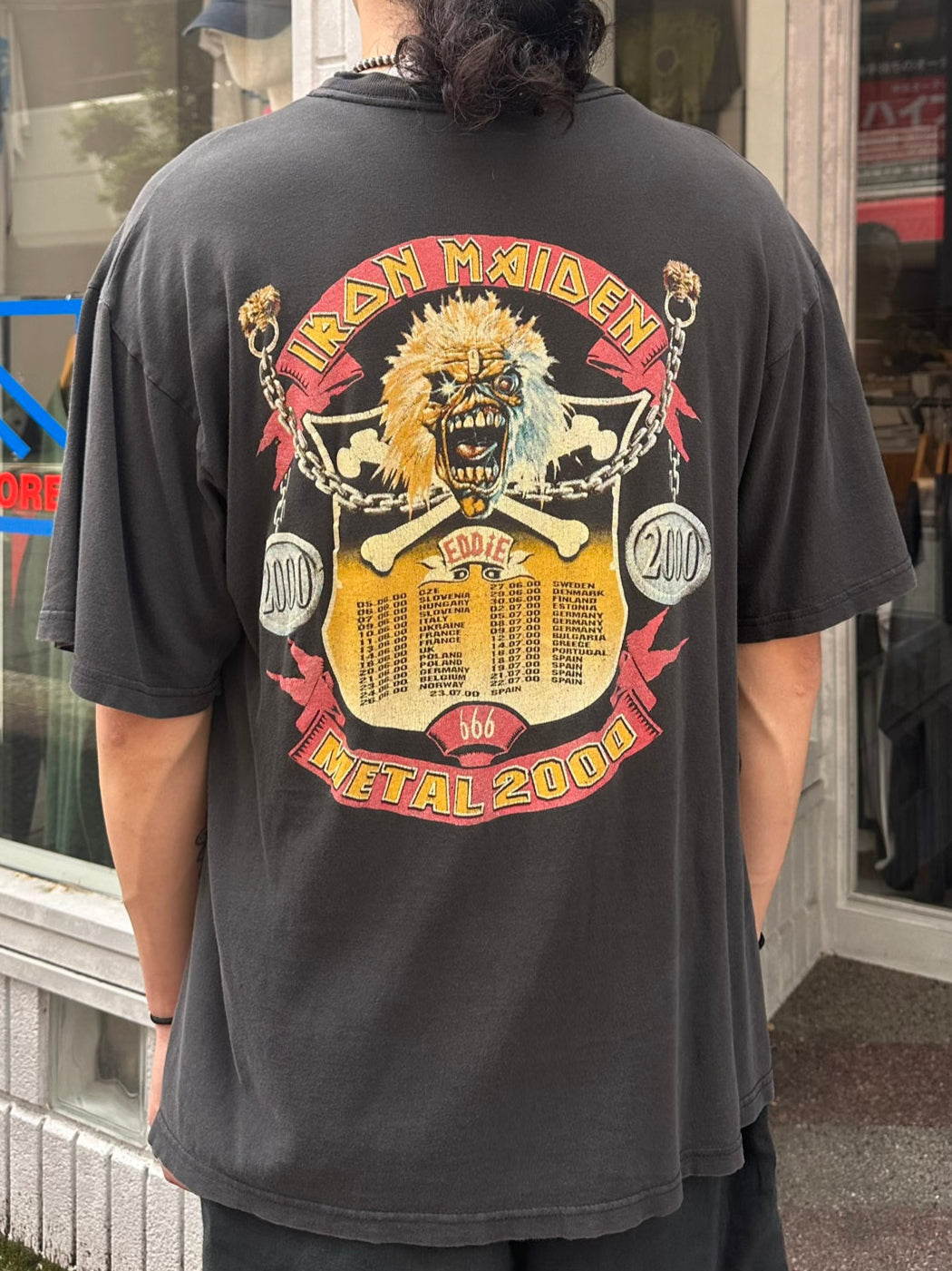 90's IRAN MAIDEN「METAL 2000」バンドTシャツ