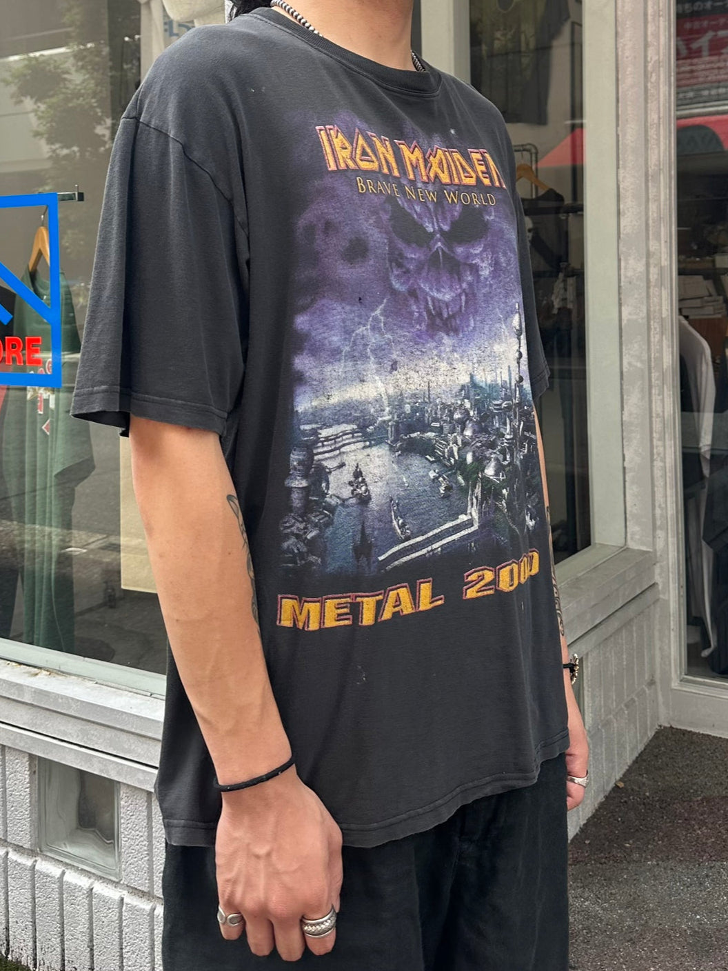 90's IRAN MAIDEN「METAL 2000」バンドTシャツ