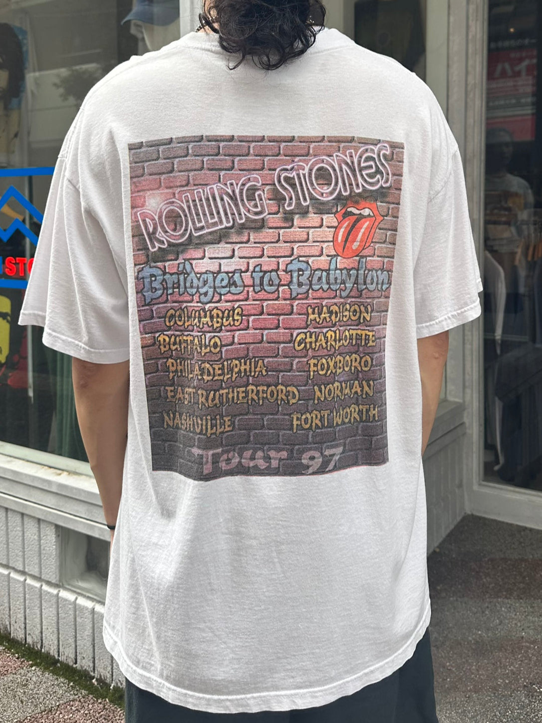 ROLLING STONES 「Bridges To Babylon Tour」バンドTシャツ