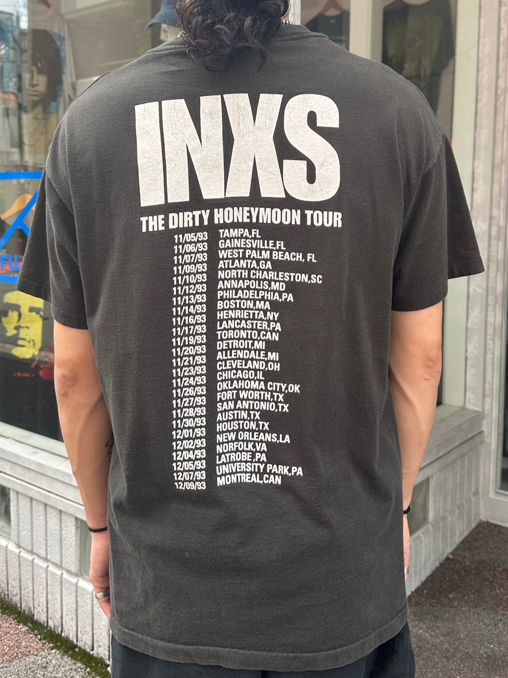 90's INXS「The Dirty Honeymoon Tour」バンドTシャツ