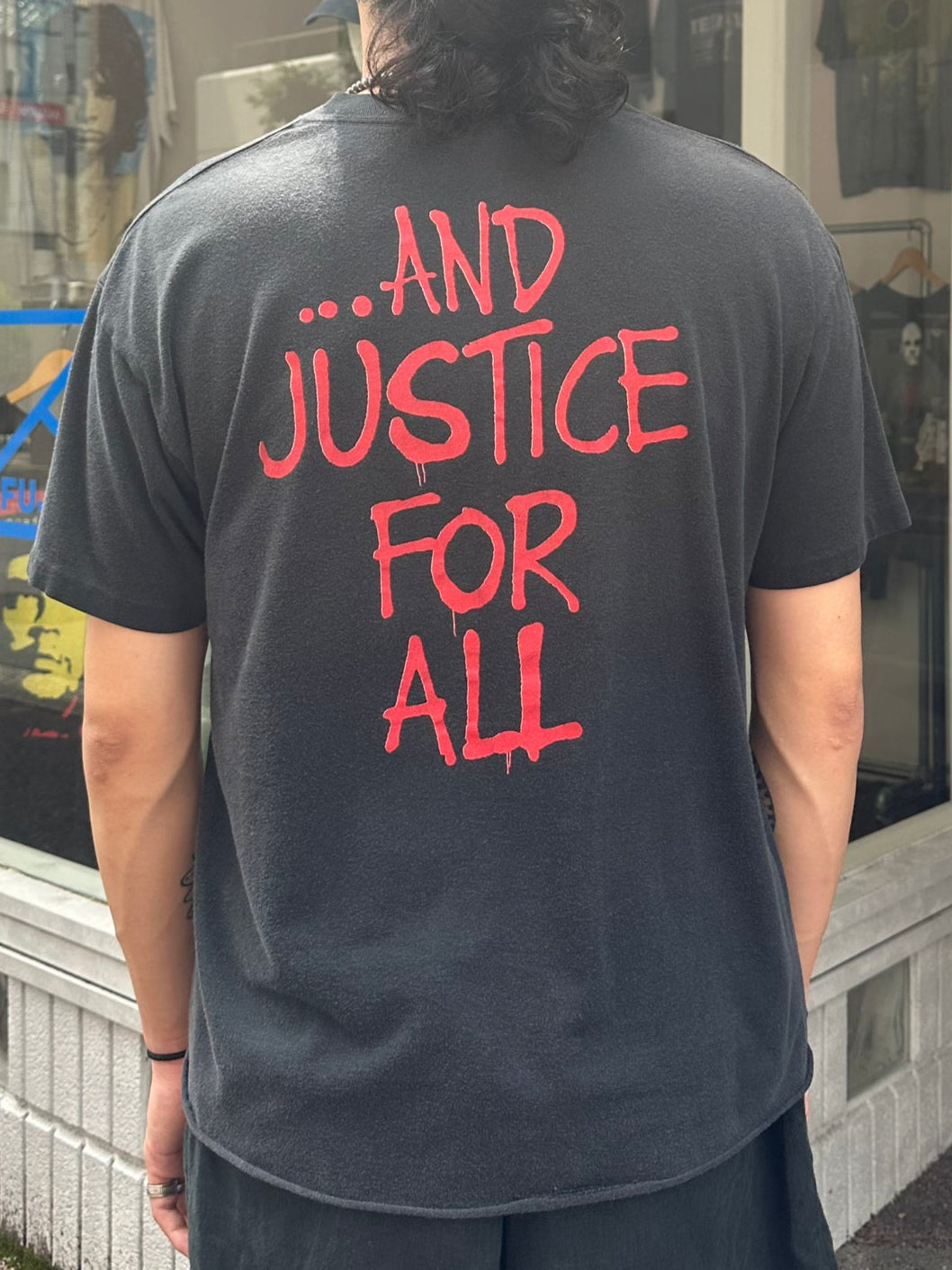 80's METALLICA「…And Justice For All」バンドTシャツ