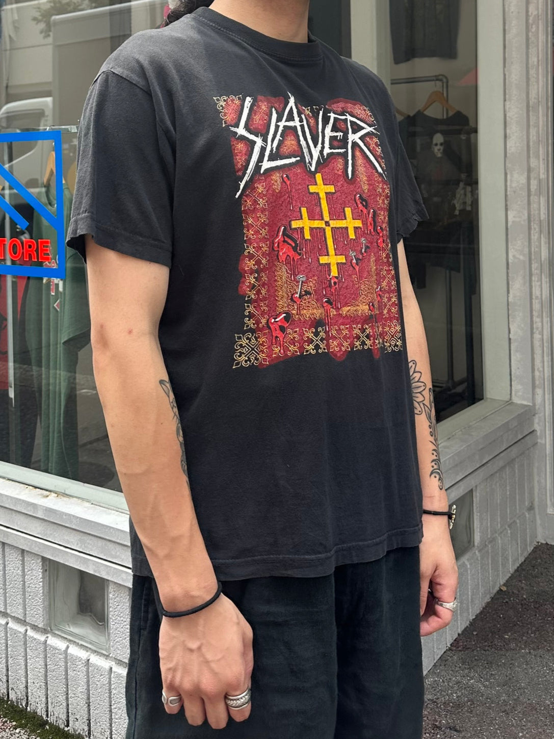 00's SYAYER「God Hates Us All」バンドTシャツ