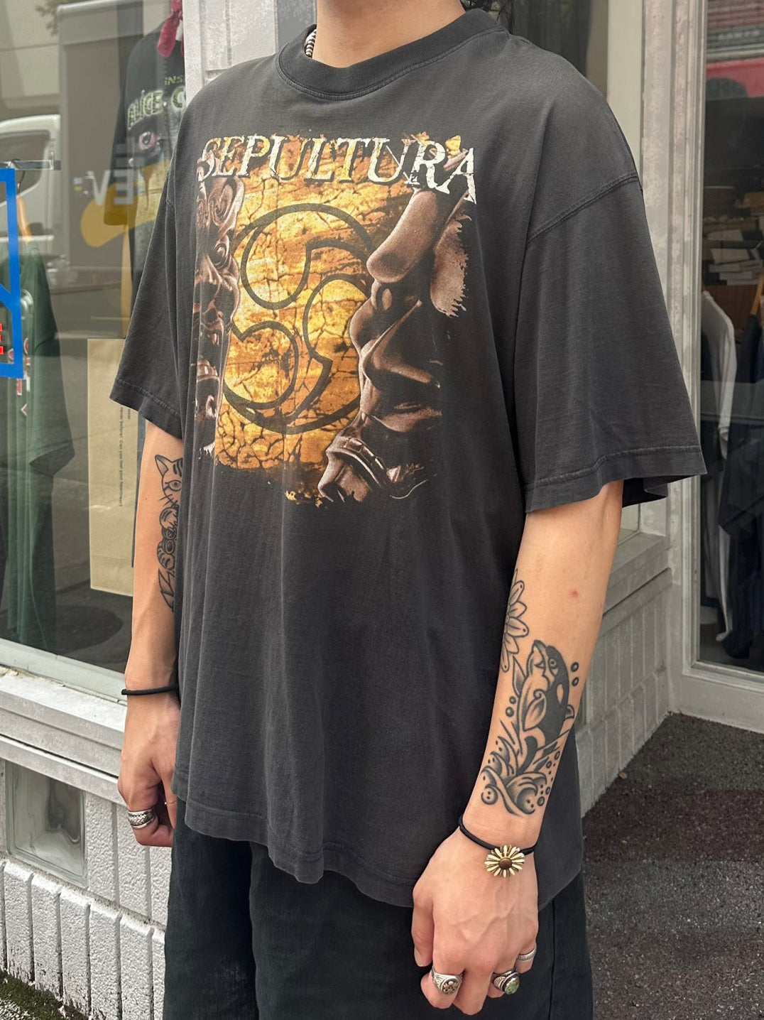 90's SEPULTURA 「against」バンドTシャツ