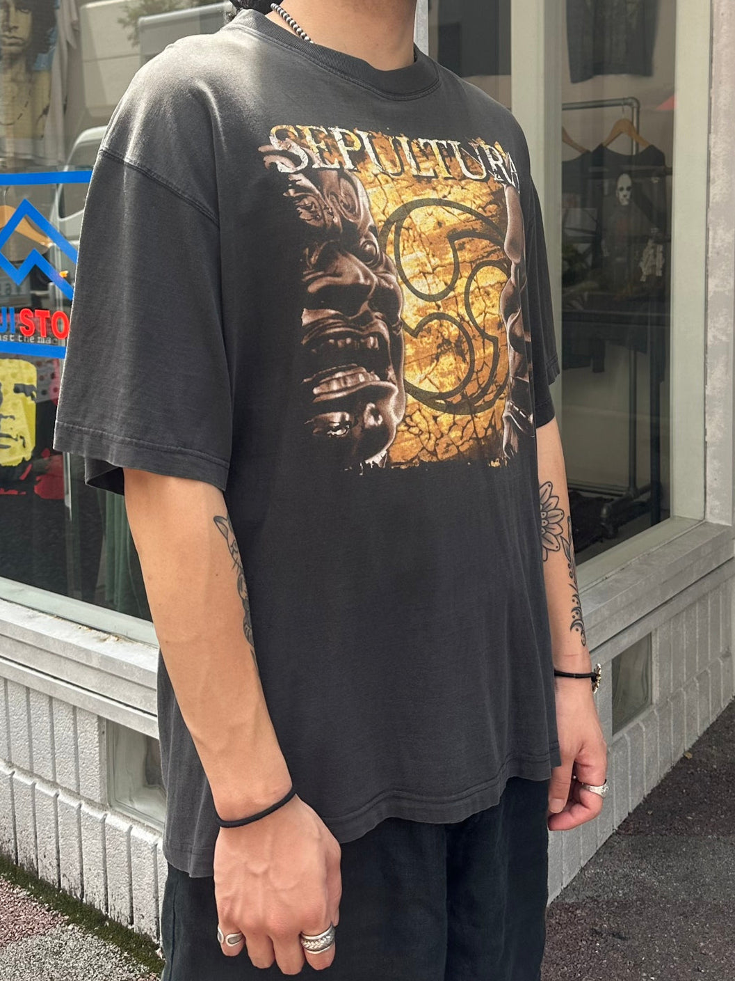 90's SEPULTURA 「against」バンドTシャツ
