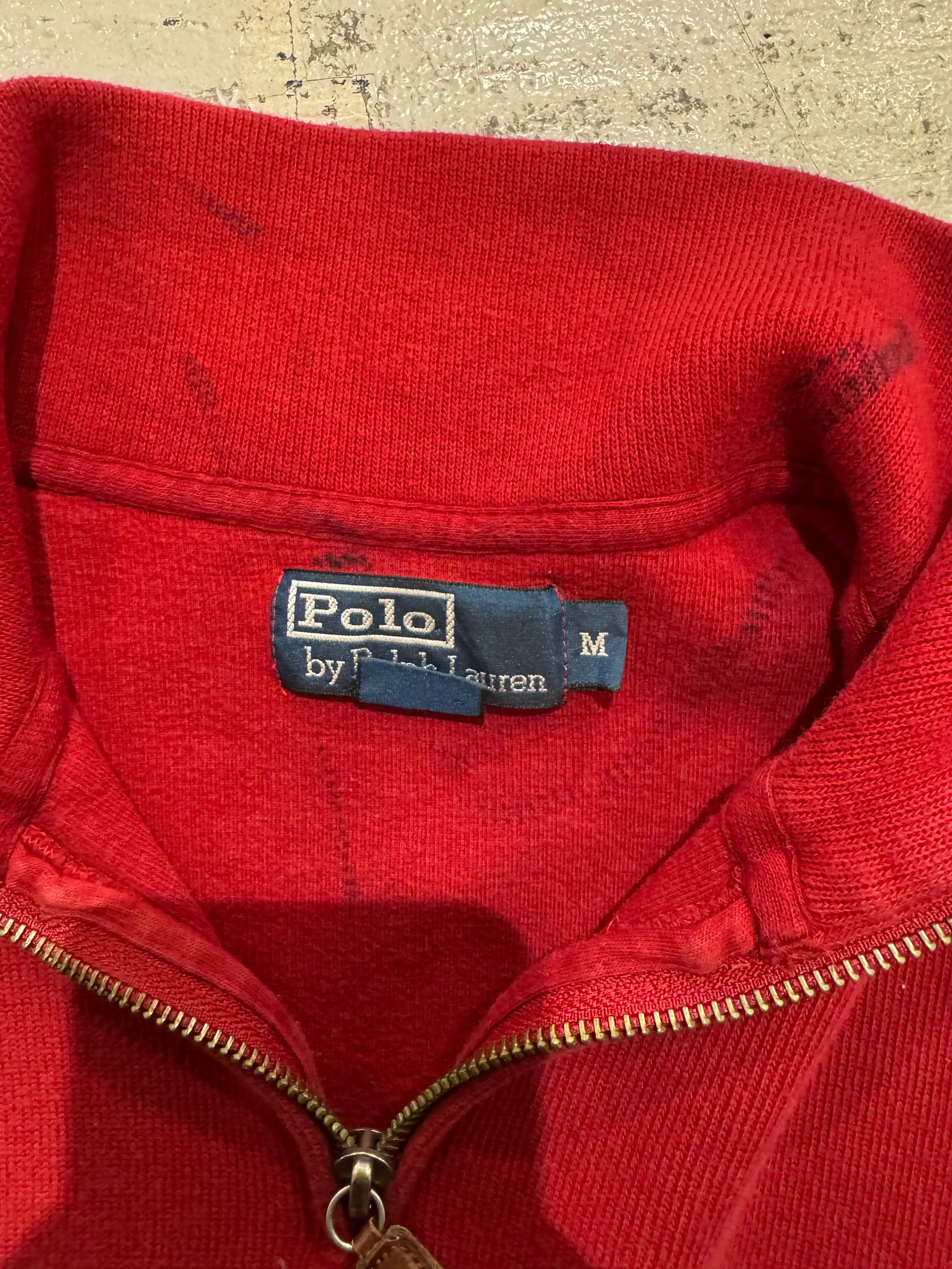 90’s「POLO by Ralph Lauren」ハーフジップニット