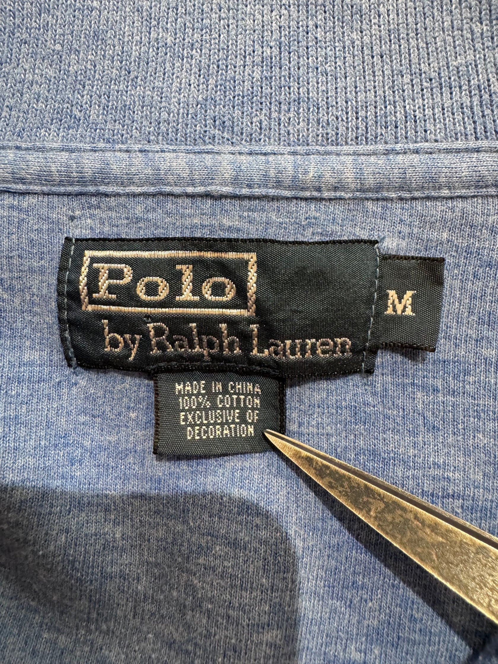 90’s「POLO by Ralph Lauren」ハーフジップニット