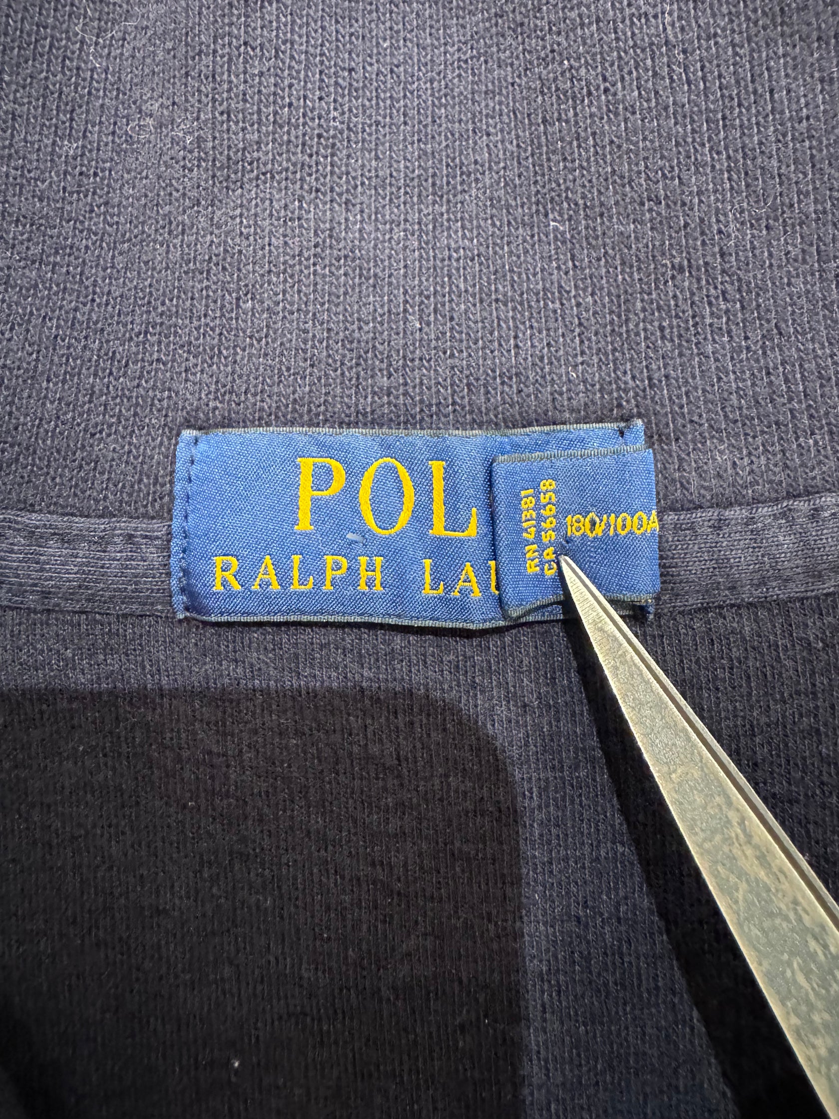 00’s「POLO Ralph Lauren」ハーフジップニット