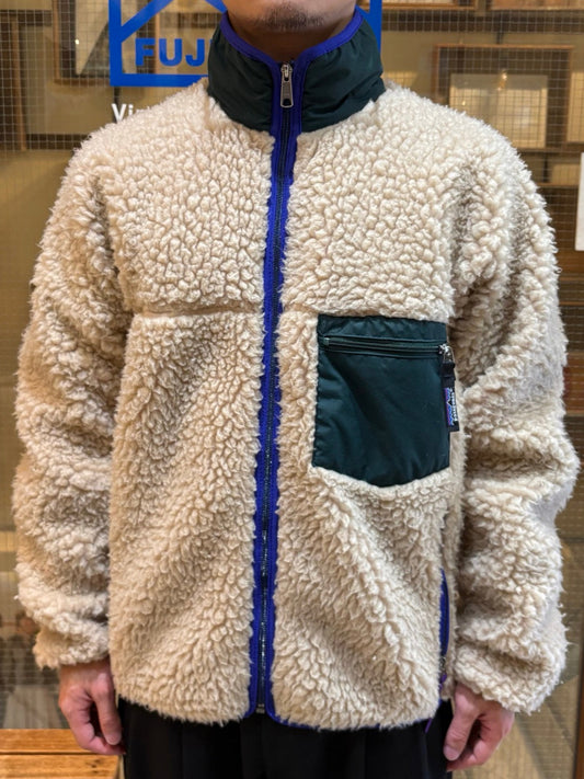 90's PATAGONIA「Retro Pile Cardigan」フリースジャケット