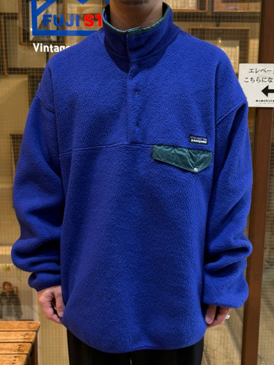 90's PATAGONIA「SYNCHILLA Snap-T」雪なしタグ フリースジャケット