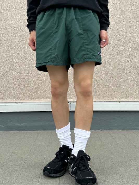 00's PATAGONIA「BAGGIES SHORTS Dark Green」ナイロンショーツ