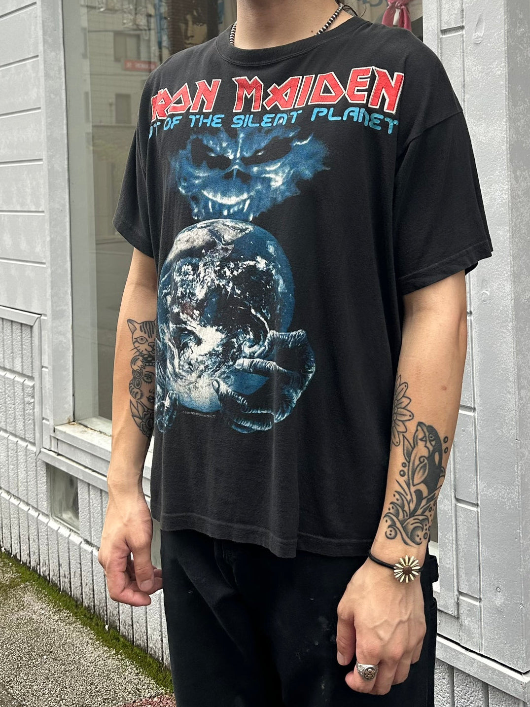 90's IRON MAIDEN「Out of the Silent Planet」バンドTシャツ