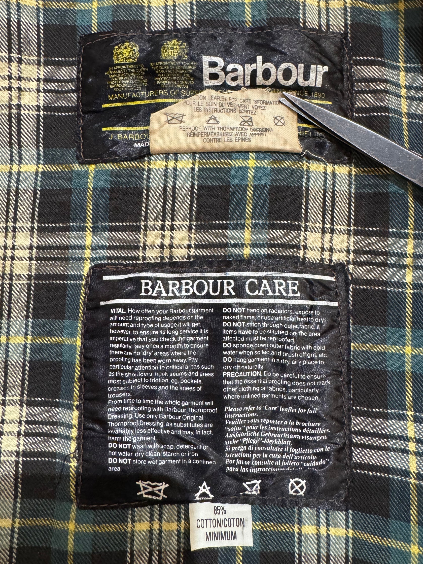 90’s Barbour「BEAUFORT」オイルドジャケット