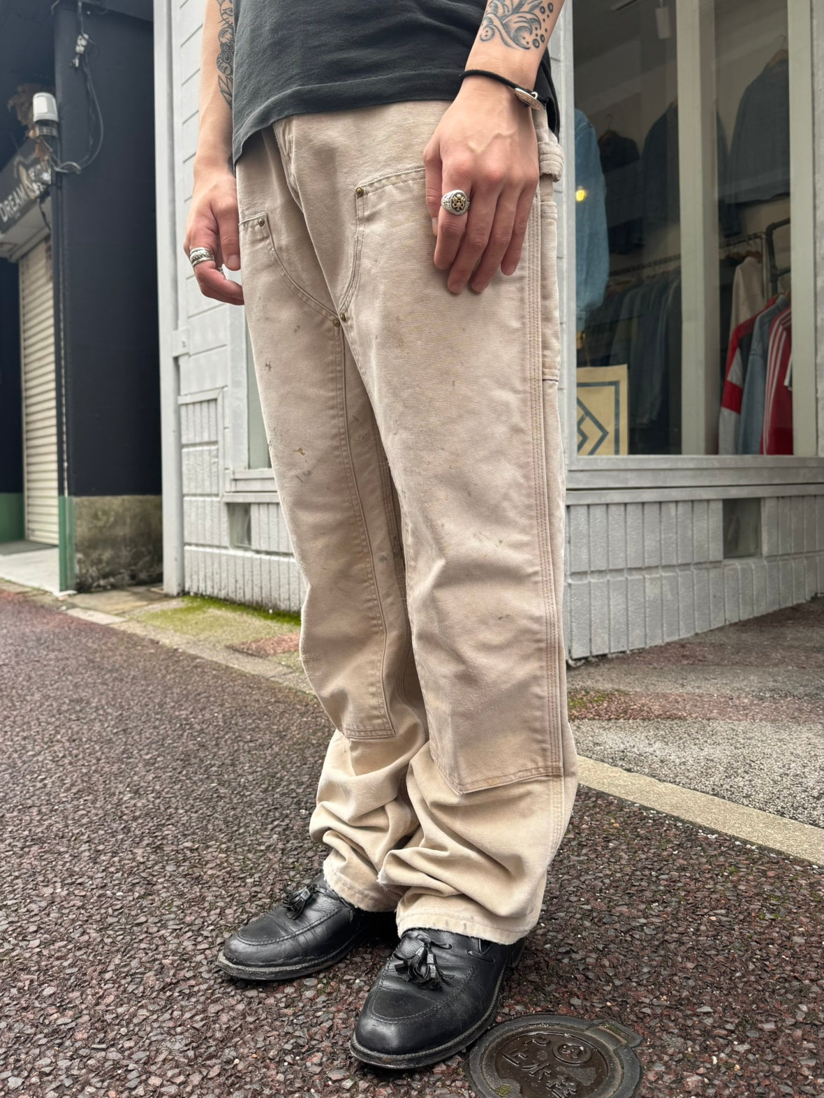 90's CARHART 「DOUBLE NKEE PANT」USA製 ワークパンツ